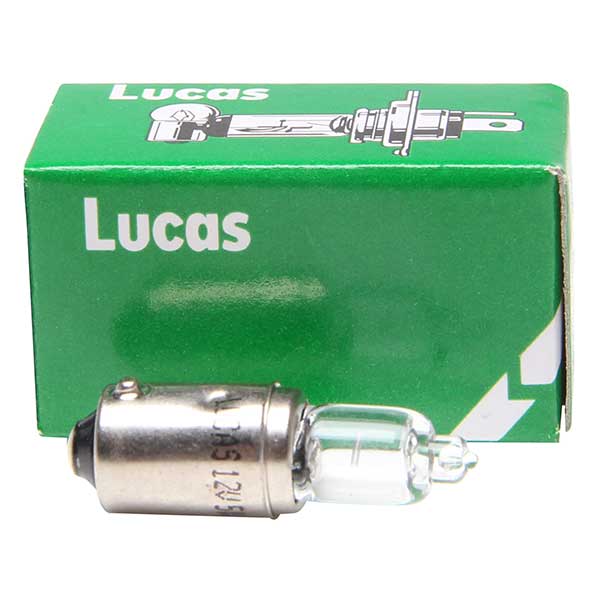 Lucas 433B 12V 5W Halogen Bulb - Single Boxed