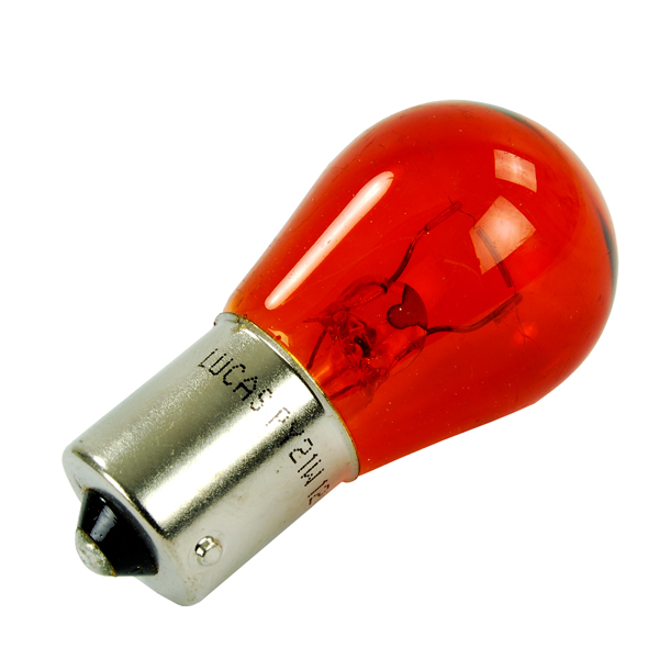 2x 581 Amber Indicator Bulb BOSCH PY21W 12V