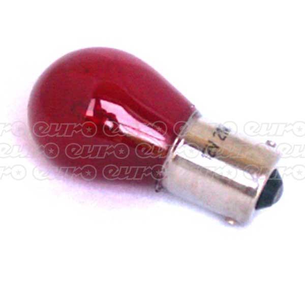 Lucas 383 12V 21/5W Twin Filament Red Bulb - Single Bulb