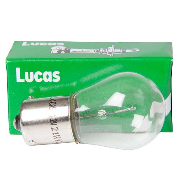 Lucas 583 12V 21W Offset Bulb - Single Bulb