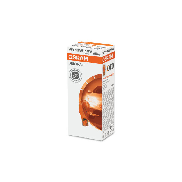 Osram 921NA 12V 16W Amber Capless - Single Bulb