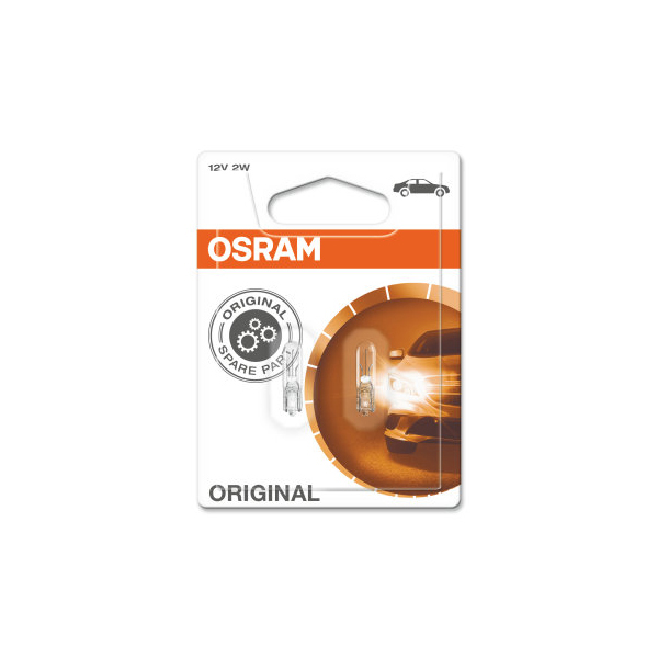 Osram 2722-02B 12V 2W T5 - Twin Bulb