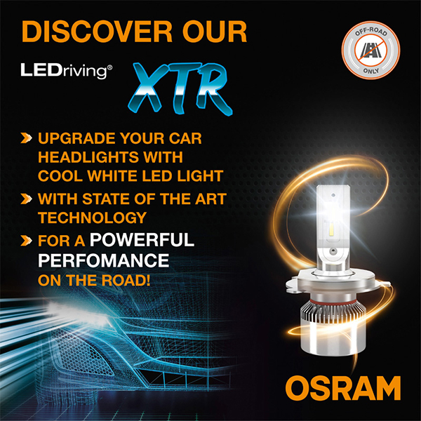 Osram LEDriving XTR ≜H7 LED Headlight Lamps Cool White LED Light Off-Road 4062172232920