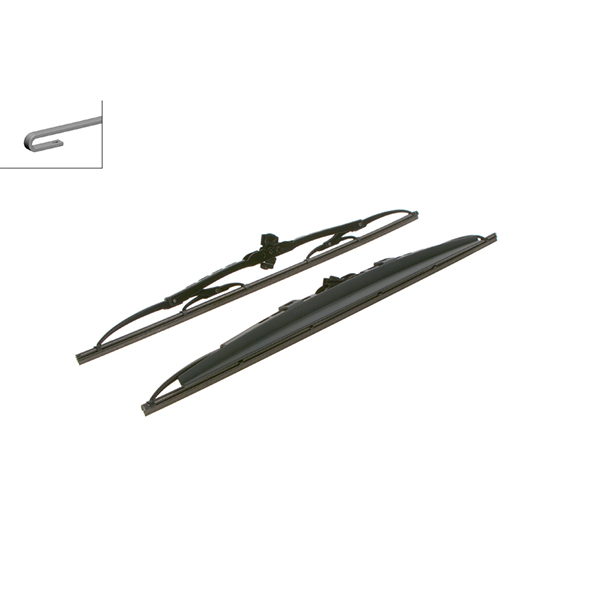 Bosch Super Plus Universal Wiper Blade Set With Spoiler SP21/20S