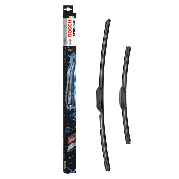 Bosch AeroTwin Flat Wiper Blade Set A819S