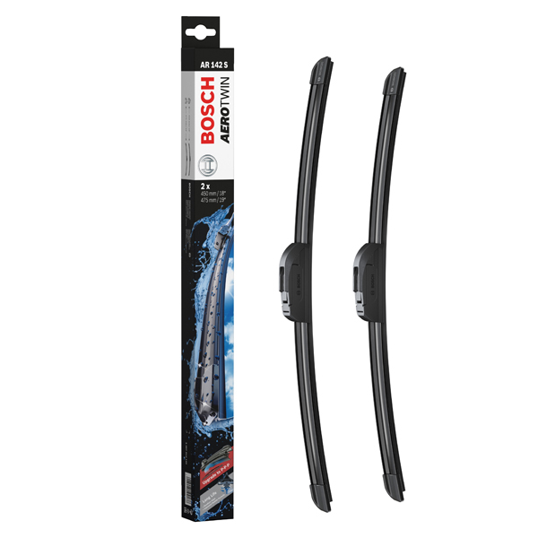 Bosch Aerotwin Retrofit Flat Wiper Blade Set AR142S