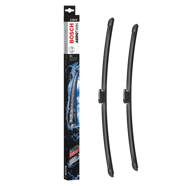 Bosch Aerotwin Flat Wiper Blade Set A314S