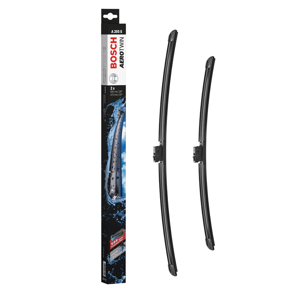 Bosch Aerotwin Flat Wiper Blade Set A205S