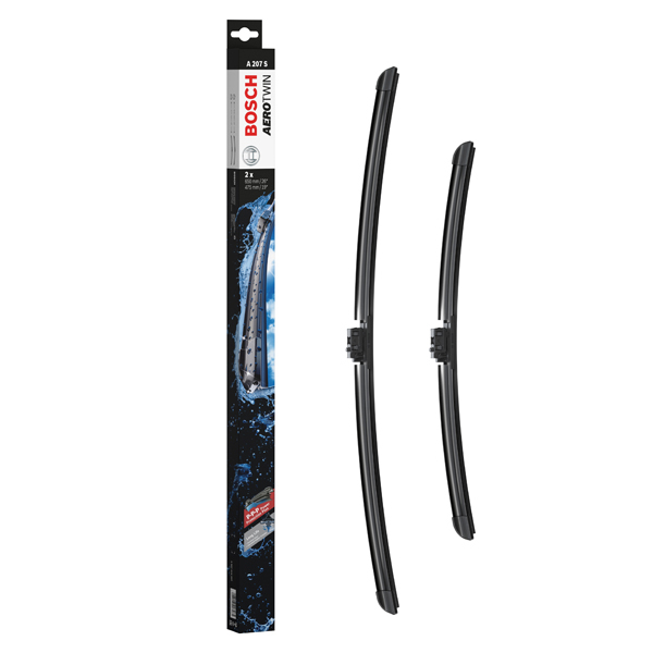 Bosch Aerotwin Flat Wiper Blade Set A207S