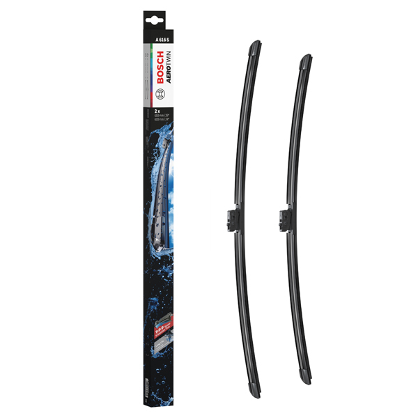 Bosch AeroTwin Flat Wiper Blade Set A616S