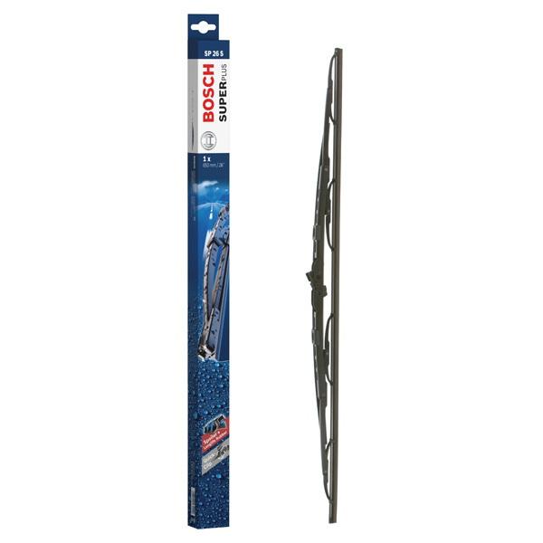 Bosch Super Plus Wiper Blade With Spoiler SP26S