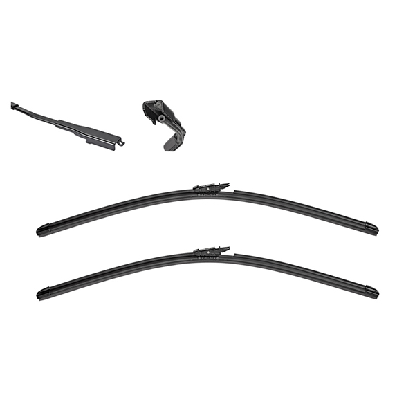 Valeo Silencio VM448 Flat Wiper Blade Set – 650mm & 500mm (26" & 20") – Made In France