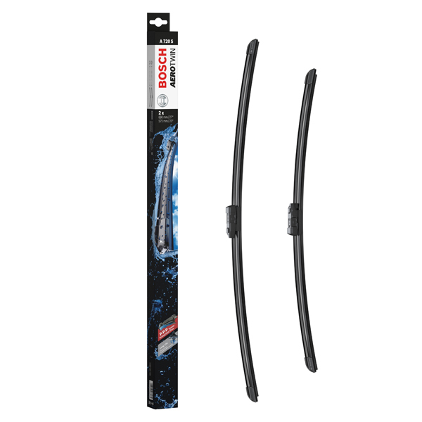 Bosch Aerotwin Flat Wiper Blade Set A720S