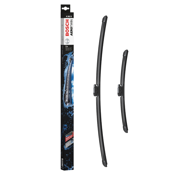 Bosch Aerotwin Flat Wiper Blade Set A261S