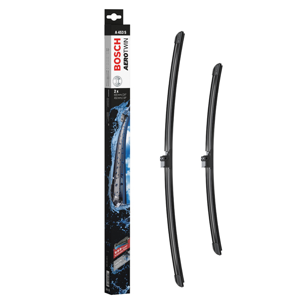 Bosch Aerotwin Flat Wiper Blade Set A453S