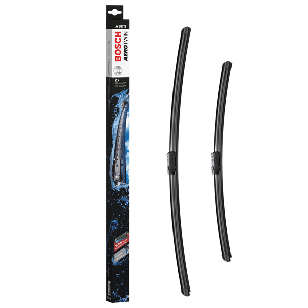 Bosch Aerotwin Flat Wiper Blade Set A587S