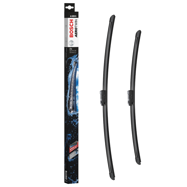 Bosch Aerotwin Flat Wiper Blade Set A639S