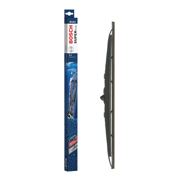 Bosch Super Plus Single Universal Wiper Blade With Spoiler SP22S