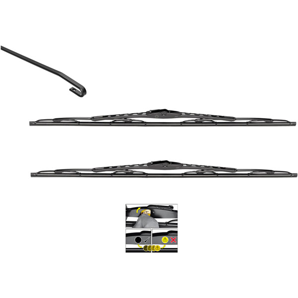 Valeo Silencio Specific Wiper Blade Set Vm215