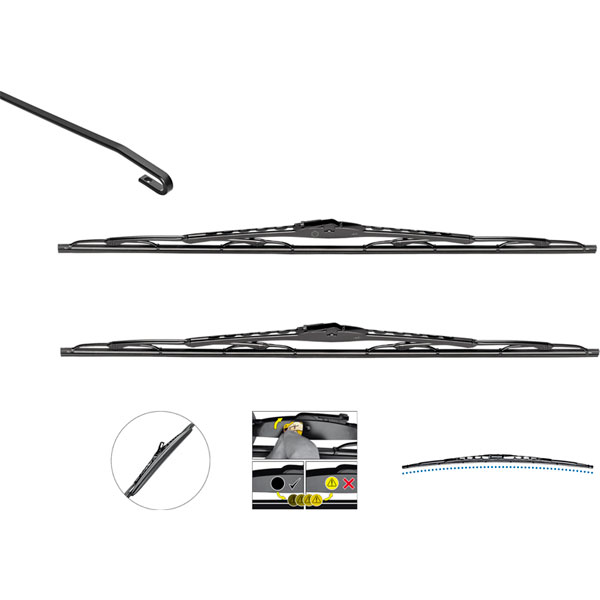 Valeo Silencio Specific Wiper Blade Set Vm208
