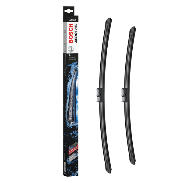 Bosch Aerotwin Flat Wiper Blade Set A928S