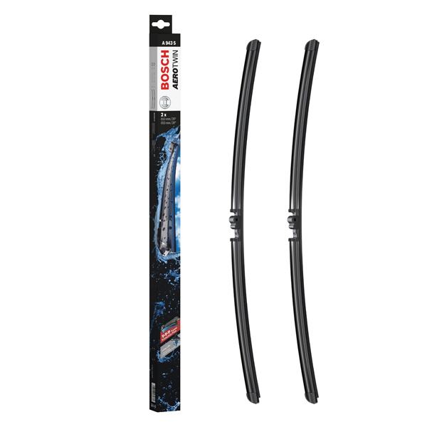 Bosch Aerotwin Flat Wiper Blade Set A943S