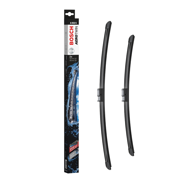 Bosch Aerotwin Flat Wiper Blade Set A932S