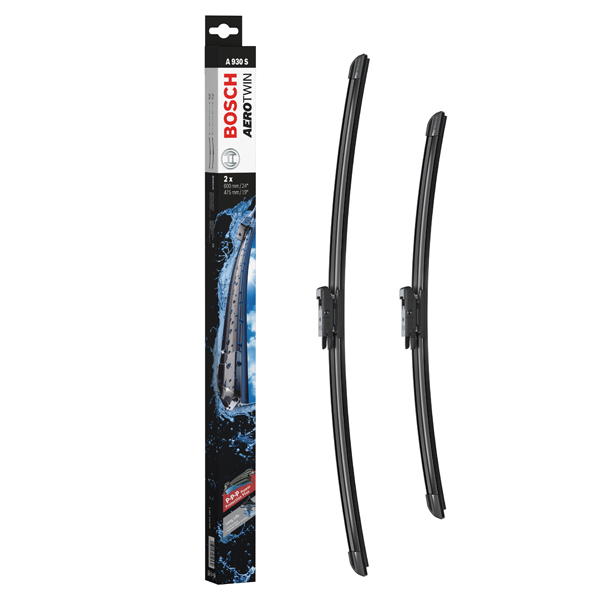 Bosch Aerotwin Flat Wiper Blade Set A930S
