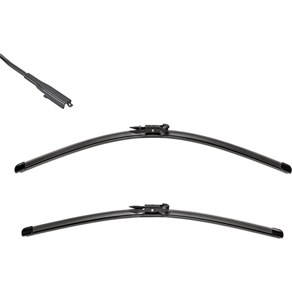 Valeo Silencio Flat Wiper Blade Set VF412