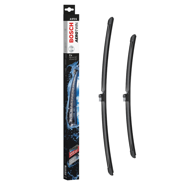 Bosch Aerotwin Flat Wiper Blade Set A073S