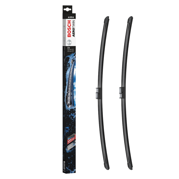 Bosch Aerotwin Flat Wiper Blade Set A079S