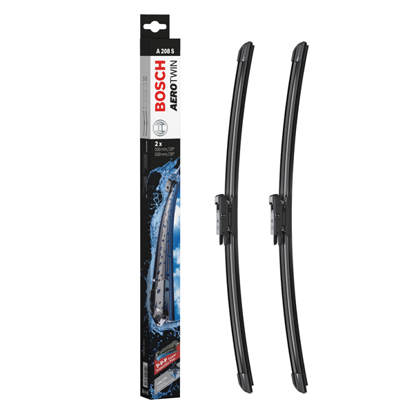 Bosch Aerotwin Flat Wiper Blade Set A208S