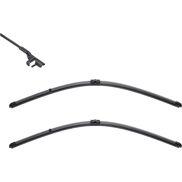 Valeo Silencio Flat Wiper Blade Set Vm418