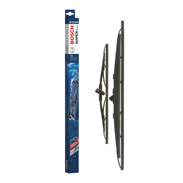 Bosch Super Plus Universal Wiper Blade Set With Spoiler SP22/16S