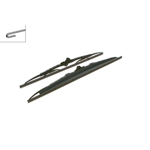 1x Bosch Set Of Wiper Blades SP21/19S 3397001771 3165143130018