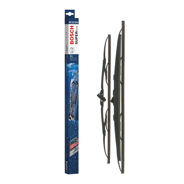 Bosch Super Plus Universal Wiper Blade Set With Spoiler SP22/20S