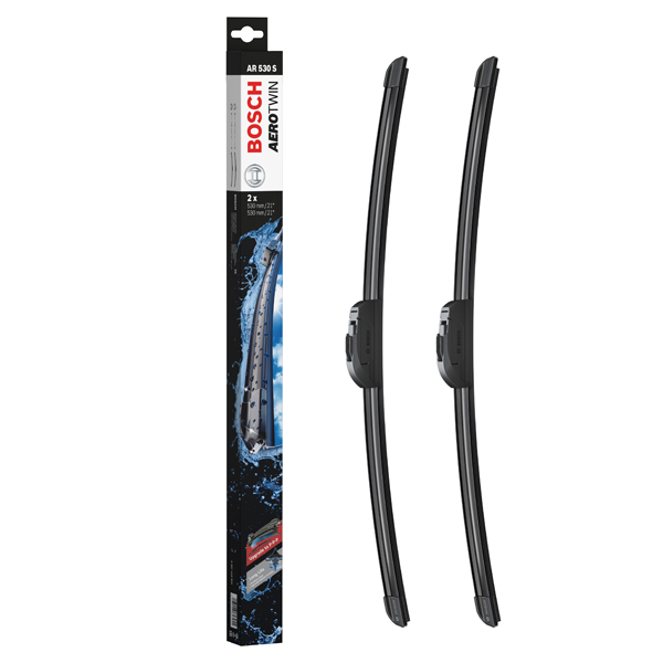 Bosch Retrofit Flat Wiper Blade Set Ar530S