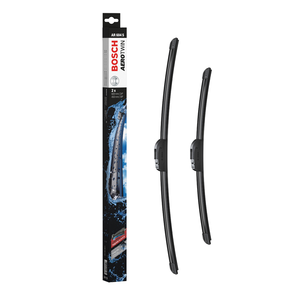 Bosch Aerotwin Retrofit Flat Wiper Blade Set AR604S
