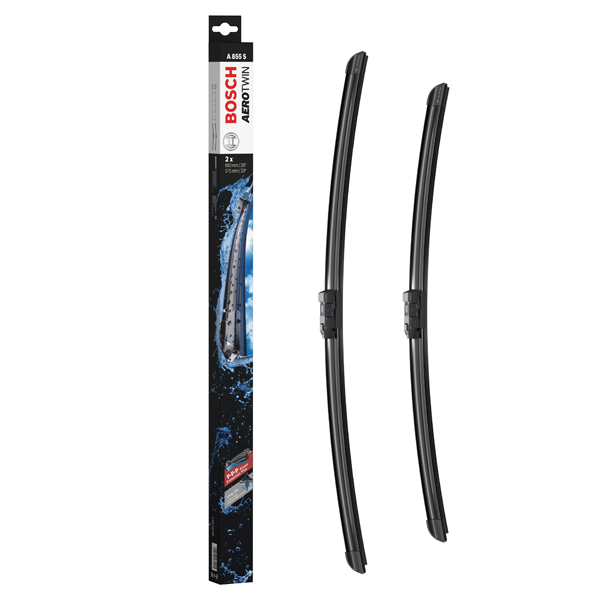 Bosch Aerotwin Flat Wiper Blade Set A855S
