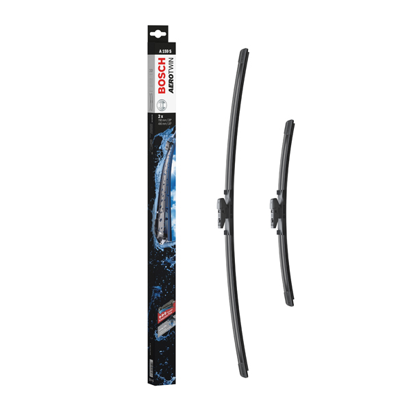 Bosch Aerotwin Flat Wiper Blade Set A159S