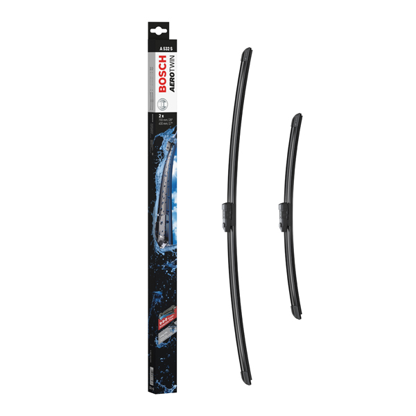 Bosch AeroTwin Flat Wiper Blade Set A532S