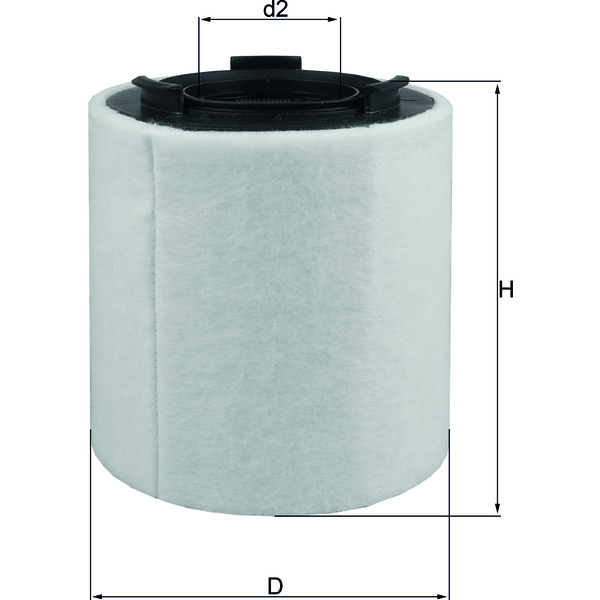 Mahle Knecht Mahle Knecht Air Filter Lx2831