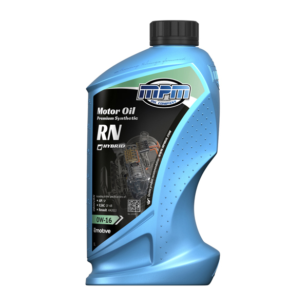 MPM Oil 0W-16 Premium Synthetic RN 1L