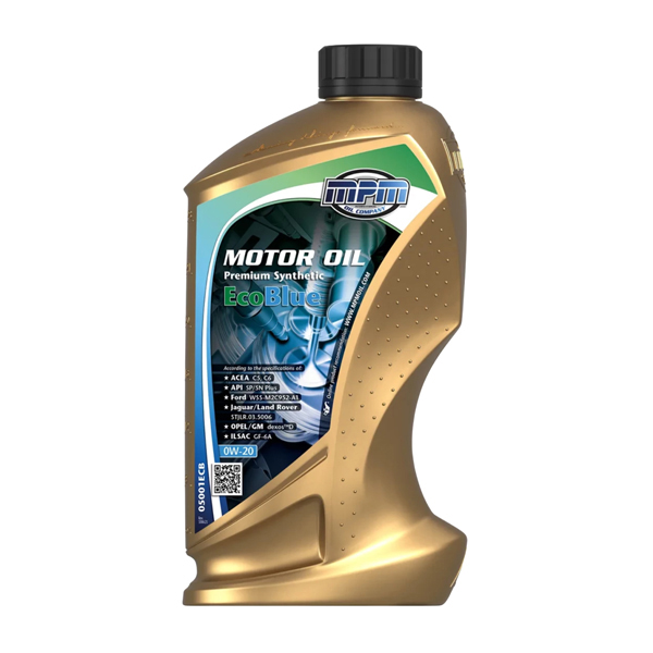 MPM Oil 0W-20 Premium Synthetic EcoBlue 1L