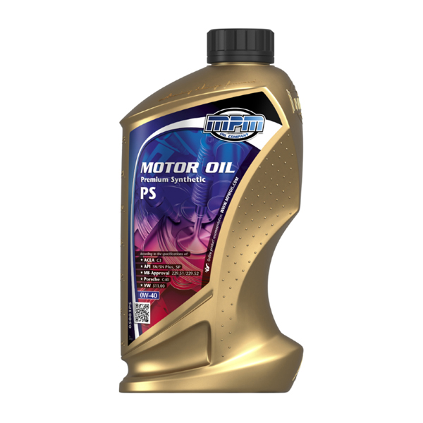 MPM Oil Premium Synthetic 0W-40 PS 1L