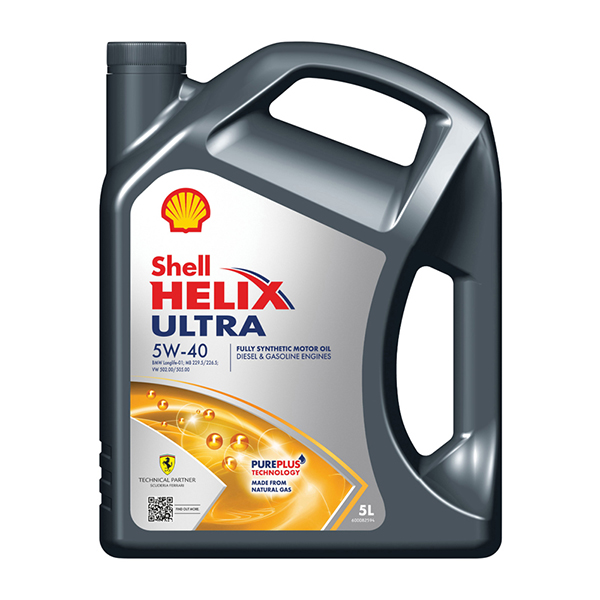 Shell Helix Ultra Engine Oil - 5W-40 - 5Ltr