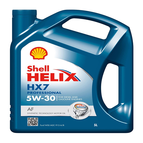 Shell Helix HX7 Professional AF Engine Oil - 5W-30 - 5Ltr