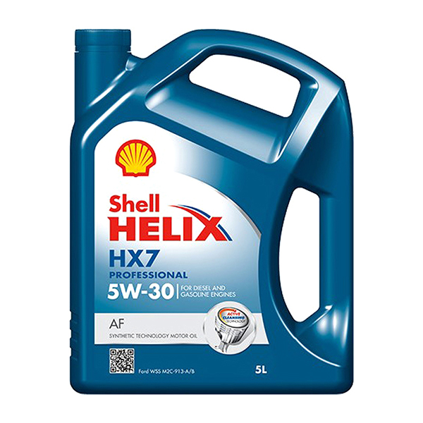 Shell Helix 5W-30 Hx7 Professional Af Ford Semi Syn Engine Oil | 5Ltr