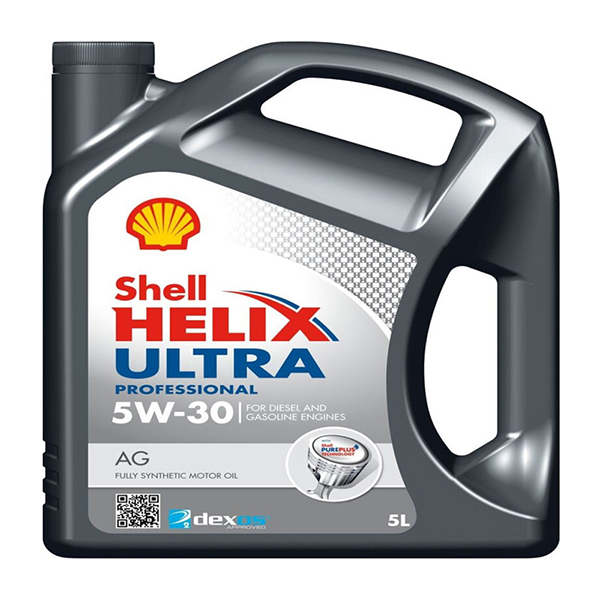 Shell Helix Ultra Professional AG Engine Oil - 5W-30 - 5Ltr