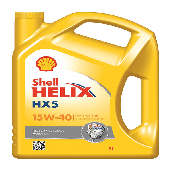 Shell Helix HX5 Engine Oil - 15W-40 - 5Ltr